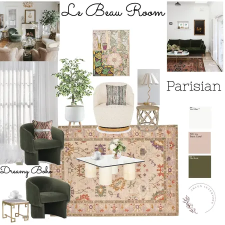 Le Beau Room 1 Interior Design Mood Board by Arlen Interiors on Style Sourcebook