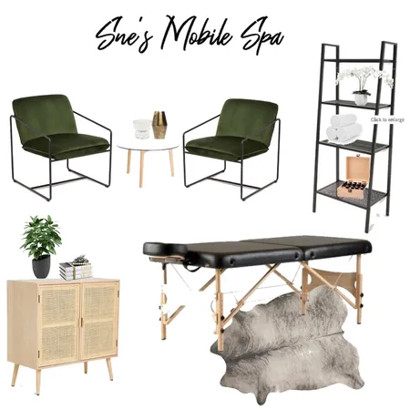 Sne's Mobile Spa Interior Design Mood Board by DiamondBrook on Style Sourcebook