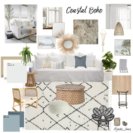 Coastal Boho Interior Design Mood Board by Tanya on Style Sourcebook