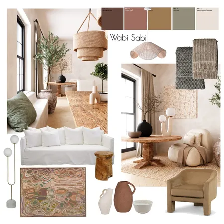 Wabi Sabi Interior Design Mood Board by A d e l e on Style Sourcebook