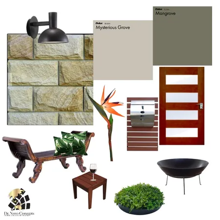 Externals Interior Design Mood Board by De Novo Concepts on Style Sourcebook