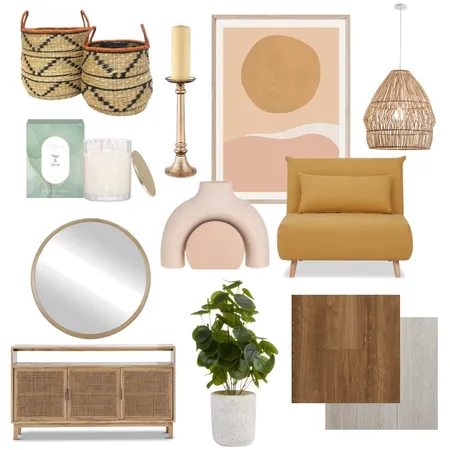 Rattan Interior Design Mood Board by Home Inspo Melbourne on Style Sourcebook