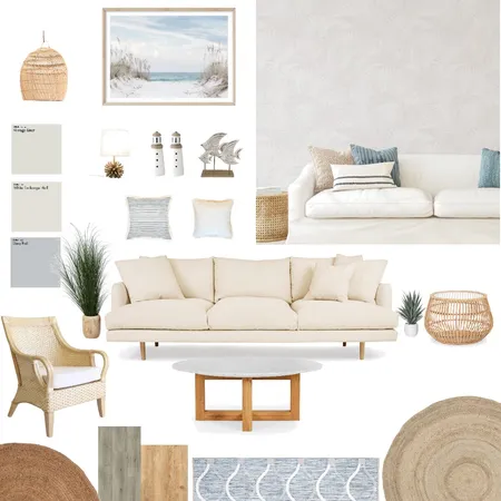 Coastal Mood Board Interior Design Mood Board by C.L. Interior on Style Sourcebook