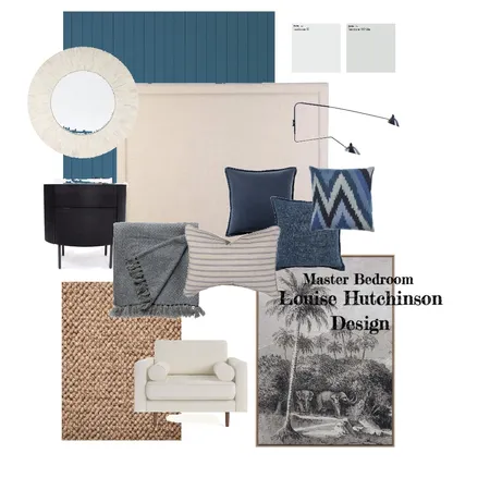 Luxe Tommy Bahamas Master Bedroom Interior Design Mood Board by LouiseHutchinson on Style Sourcebook