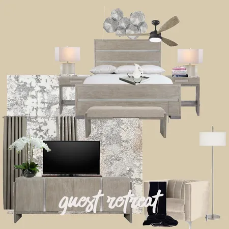 Guest Suite Interior Design Mood Board by Bass and Wade Home Interior Solutions on Style Sourcebook