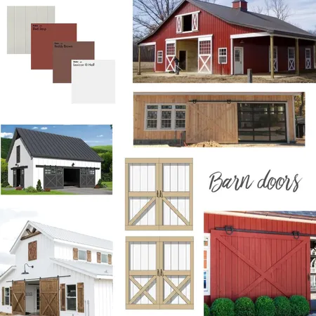 Barn doors Interior Design Mood Board by Grace Girot on Style Sourcebook