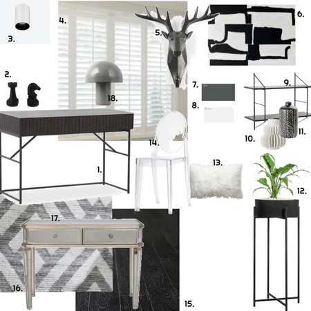 COMPULSORY ROOM STUDY Interior Design Mood Board by teresa arena on Style Sourcebook