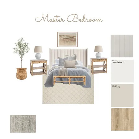 Master Bedroom neutral rug Interior Design Mood Board by liz.hore on Style Sourcebook