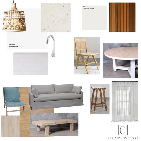 Kitchen, lliving, dining 13 Interior Design Mood Board by Despina on Style Sourcebook