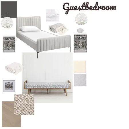 Guestbed Interior Design Mood Board by karabothecurator on Style Sourcebook