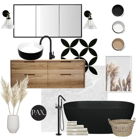 Bathroom Mood Board Interior Design Mood Board by PAX Interior Design on Style Sourcebook