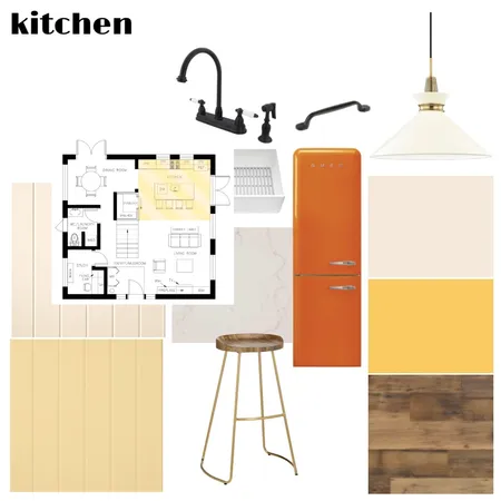 Module 9: Kitchen Interior Design Mood Board by CaseyJP on Style Sourcebook