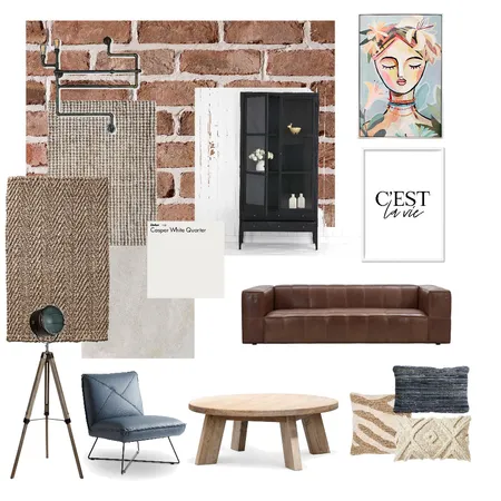 industrial living Interior Design Mood Board by olka.designSTUDIO on Style Sourcebook