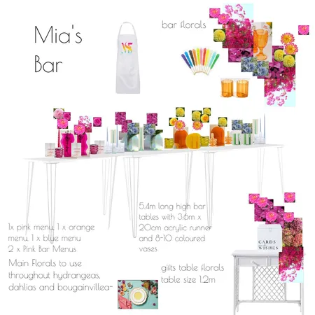 Mia's Bar Interior Design Mood Board by Batya Bassin on Style Sourcebook