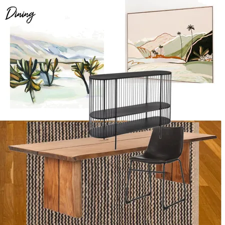 Dining Interior Design Mood Board by Wildflower Property Styling on Style Sourcebook