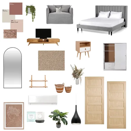 bedroom Interior Design Mood Board by slem on Style Sourcebook