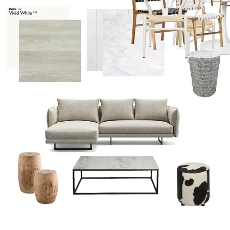 Apartment living area Interior Design Mood Board by Rebecca Jane Interiors on Style Sourcebook