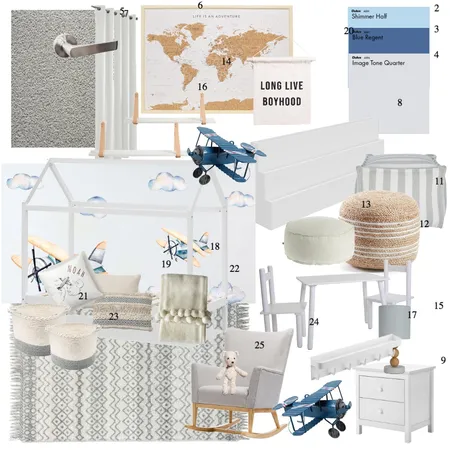 Kenzie - Nursery Interior Design Mood Board by Interiors by Sydney on Style Sourcebook