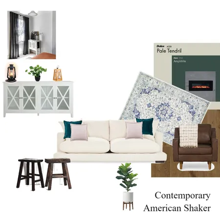 Contemporary American Shaker Interior Design Mood Board by kaytdoyle on Style Sourcebook