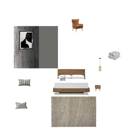 Scandi Minimalist Bedroom Interior Design Mood Board by lilian dagrosa on Style Sourcebook