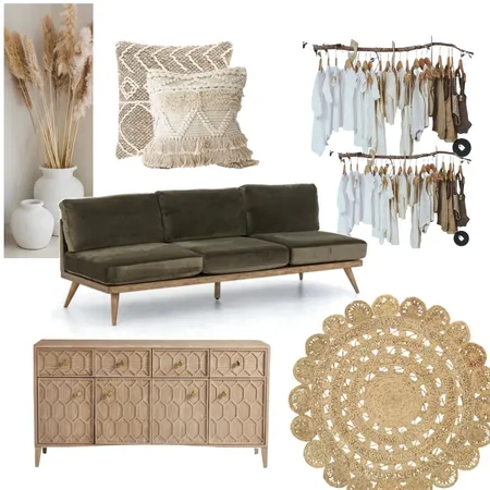 Boho reception Interior Design Mood Board by Oleander & Finch Interiors on Style Sourcebook