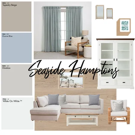 Seaside hamptons Interior Design Mood Board by madison199 on Style Sourcebook