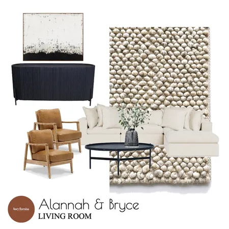 ALANNAH & BRYCE - LIVING ROOM Interior Design Mood Board by lucydesignltd on Style Sourcebook