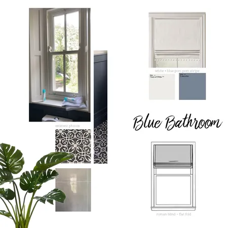 blue bath Interior Design Mood Board by mihaelami on Style Sourcebook