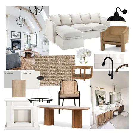 Modern Farmhouse Moodboard Interior Design Mood Board by stephanieventurillo on Style Sourcebook