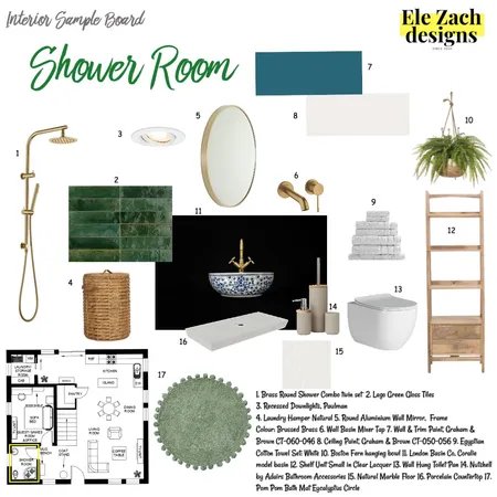 Module 9 Bathroom Interior Design Mood Board by elenazach on Style Sourcebook