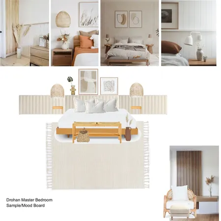 Drohan Master Bedroom Sample Board Interior Design Mood Board by modernminimalist on Style Sourcebook