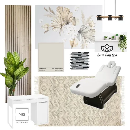 Bello Day Spa - Moodboard B Interior Design Mood Board by Nis Interiors on Style Sourcebook