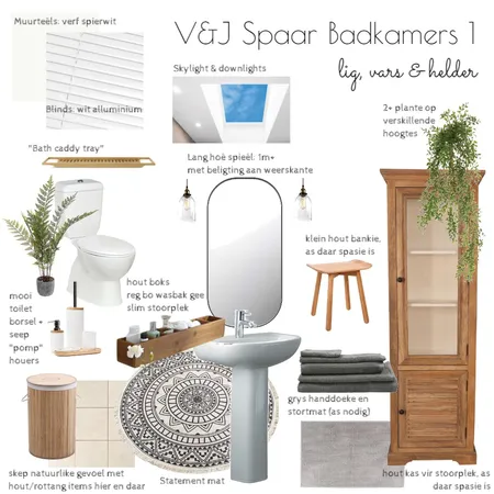 V&J spaarbadkamer 1 Interior Design Mood Board by Zellee Best Interior Design on Style Sourcebook