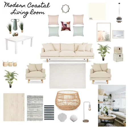 Modern Coastal Mood Board Interior Design Mood Board by TashaInteriors on Style Sourcebook