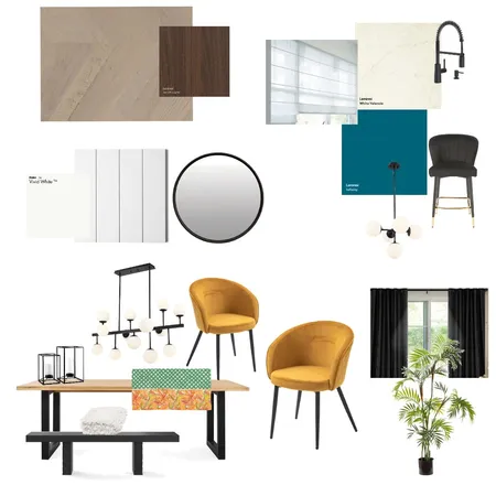 Module 9 Kitchen Dining Interior Design Mood Board by Trena Laine on Style Sourcebook