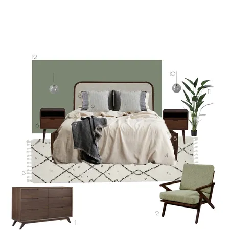 Bedroom part B Interior Design Mood Board by Ashleigh Charlotte on Style Sourcebook