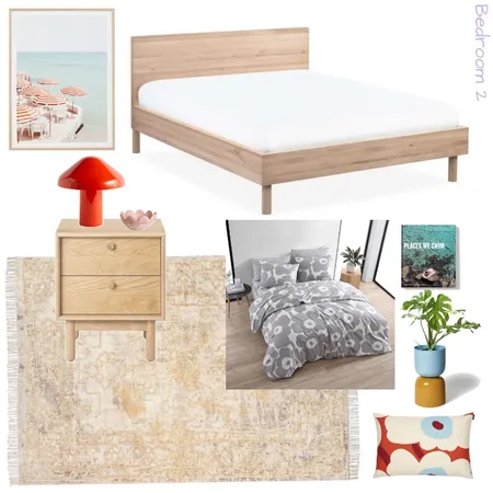 Hyaesil Bedroom 2 Option 3 Interior Design Mood Board by bronteskaines on Style Sourcebook