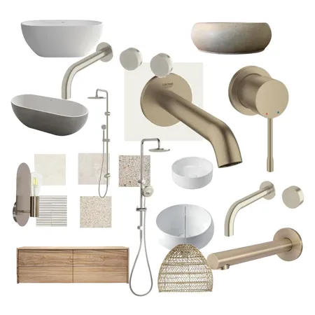 Ensuite Interior Design Mood Board by m.addim on Style Sourcebook