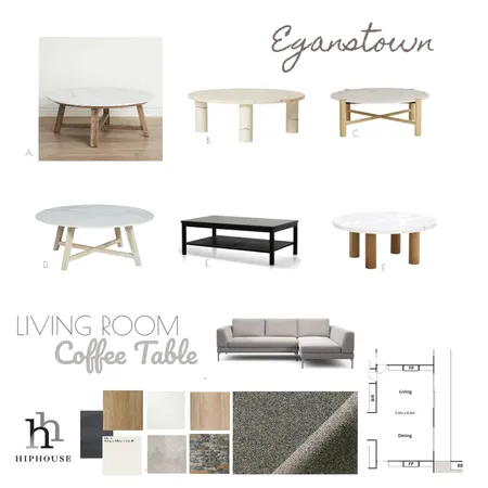 Living Room - Coffee Tables Interior Design Mood Board by Allie_ on Style Sourcebook