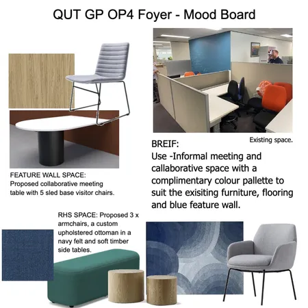 QUT - GP OP4 Foyer Space Interior Design Mood Board by TenilleMartin on Style Sourcebook