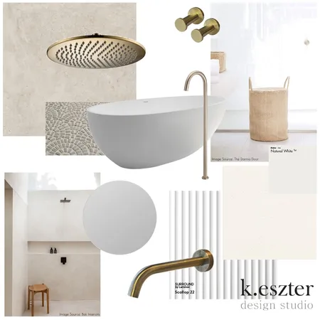 Bathroom Interior Design Mood Board by k-eszter studio on Style Sourcebook