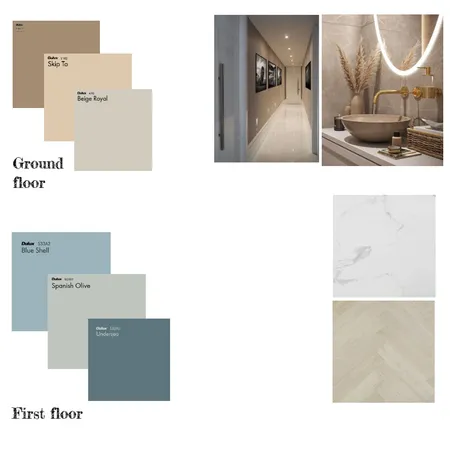 Module 6 color scheme 1 Interior Design Mood Board by Heaven&Earth Design Studio on Style Sourcebook