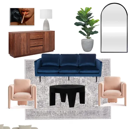 Living room 2 Interior Design Mood Board by megangilomen on Style Sourcebook