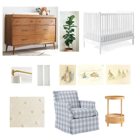 Hank's Nursery Interior Design Mood Board by mrmd36@gmail.com on Style Sourcebook