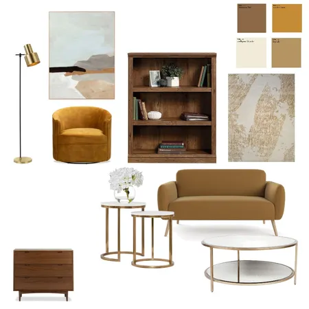 Yellow Interior Design Mood Board by Stella Permathouli on Style Sourcebook