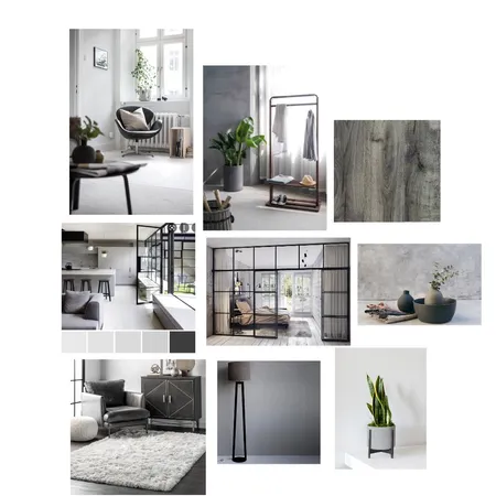 assignment 6 achromatic Interior Design Mood Board by Kldigioia on Style Sourcebook