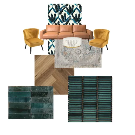 Yellow with Blue accent Interior Design Mood Board by GK ESTÚDIO on Style Sourcebook