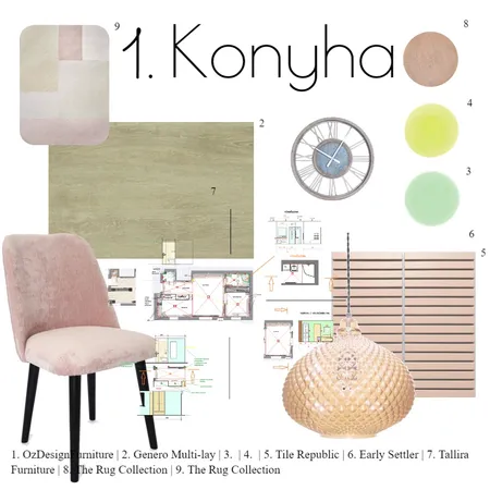 Konyha Interior Design Mood Board by Szolodova Jelena on Style Sourcebook