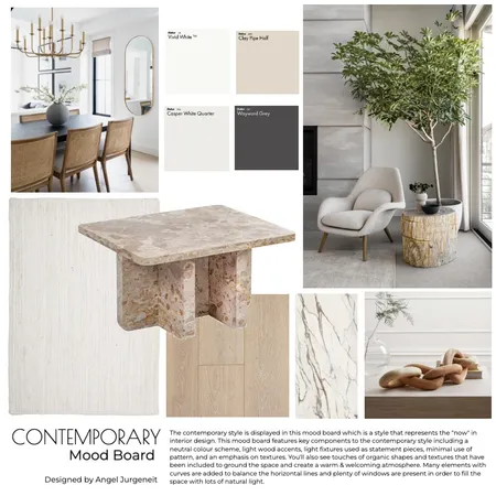 Contemporary Mood Board Interior Design Mood Board by angeljurgeneit on Style Sourcebook