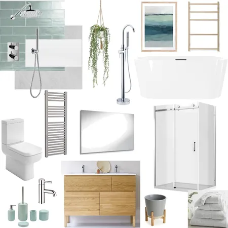 Heywood En-suite Interior Design Mood Board by Steph Smith on Style Sourcebook